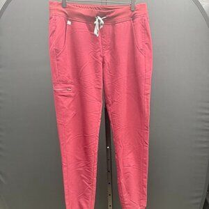 Figs Technical Collection Maroon Jogger Scrub Bottoms